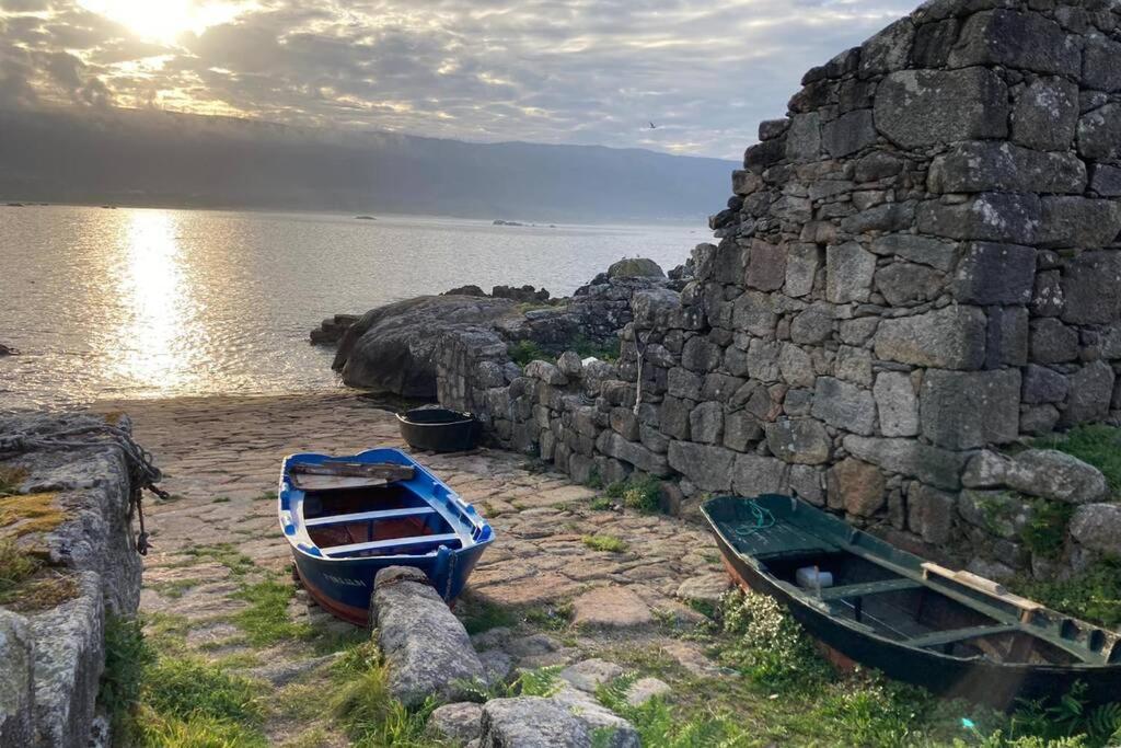 Apartamento Con Vistas Al Mar, Playa De Carnota! Kültér fotó
